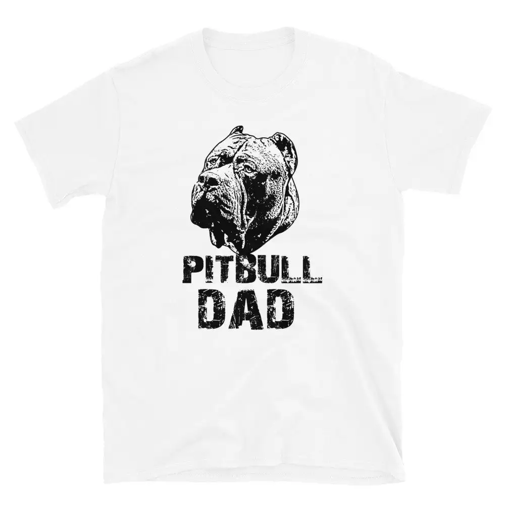 Pitbull Dad T Shirt Pit Bull Pittie Pitty Lover Pet Owner Dog