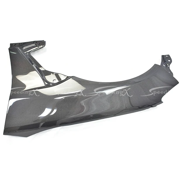 تخصيص OEM نمط ألياف الكربون الحاجز الأمامي مع فتحات لمجموعة الجسم 2021-2022 GR86 #6
