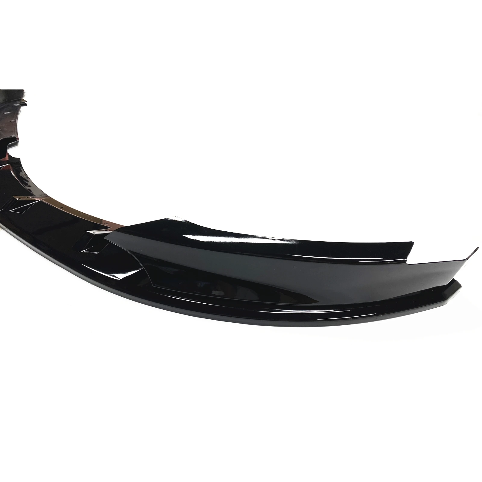 

​Front Bumper Lip Side Cover Splitter Spoiler For BMW 1 Series E82 M Sport 2007-2013 Glossy Black/Carbon Fiber Look Body Kit