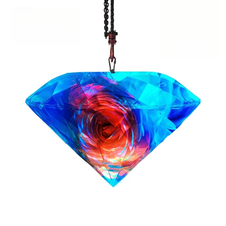 Factory Hot Selling Indoor Waterproof Special-Shaped Screen Special Design HD Full Color High Brightness LED Brick LED Di