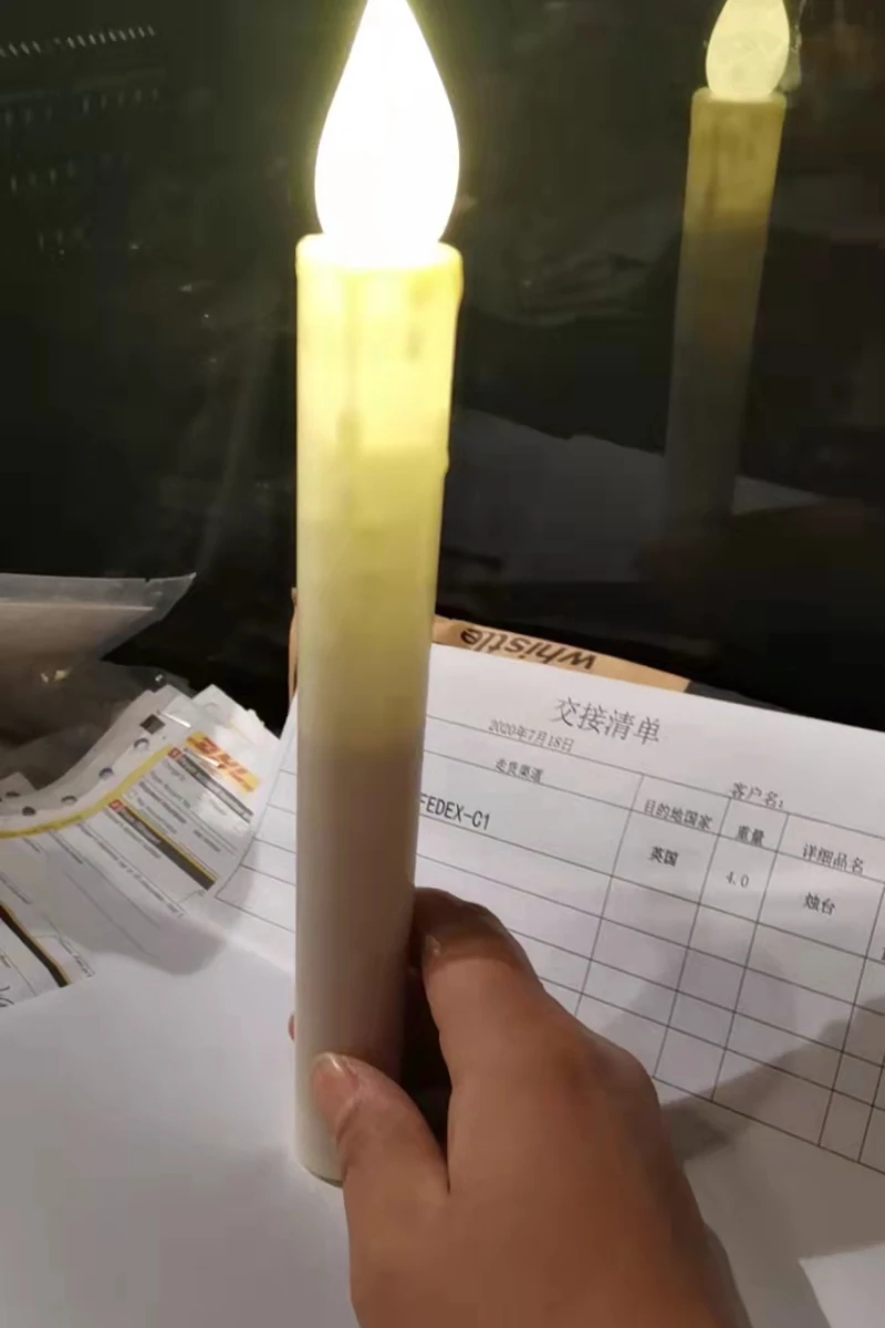 

Led Candle Electronic Candle Candle Light Home Christmas Decoration Plastic Candles