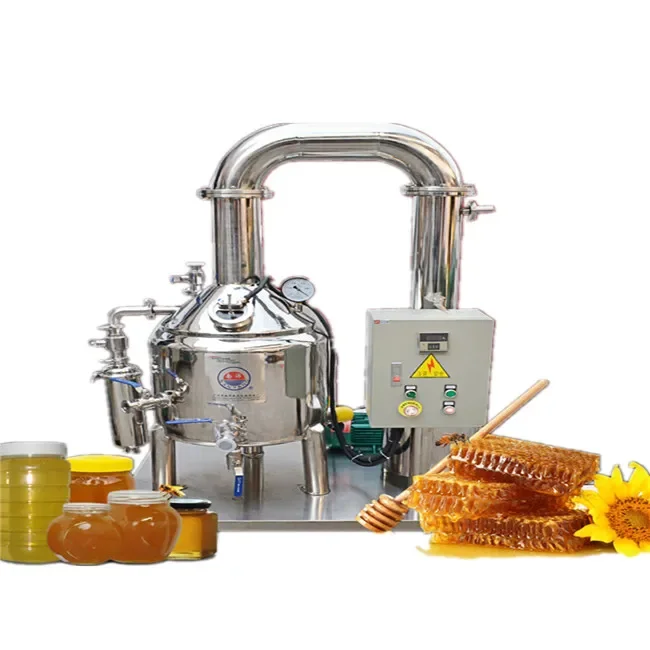 for MS Ce Industrial honey vacuum concentrator/honey extractor/honey making machine is used to remove moisture from honey