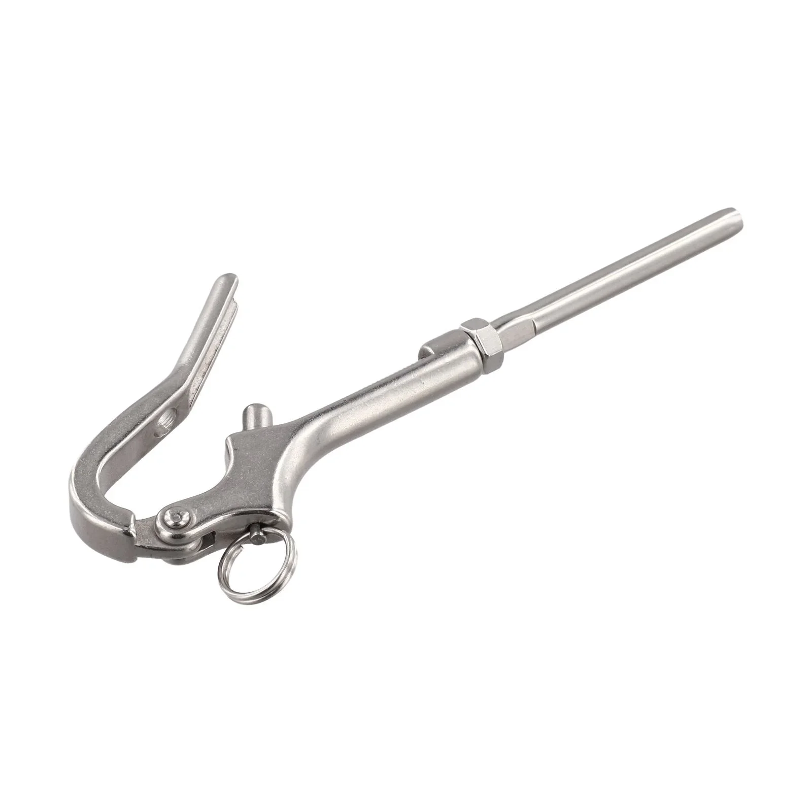 Marine Safety Applications 10MM Openable Pelican Hook Boat Marine Equipment Hook Marine Safety Component Robust Functionality