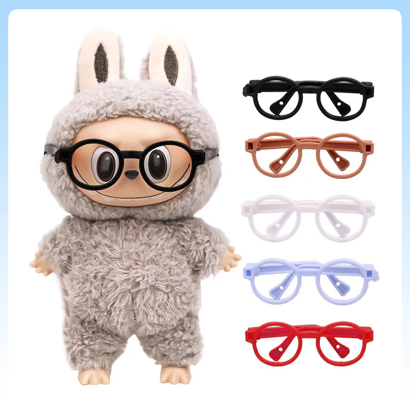 

Очки для куклы Labubu, хлопковая плюшевая кукла, универсальные милые кукольные очки, игрушечные аксессуары, модный декор, мини-очки, реквизит для куклы