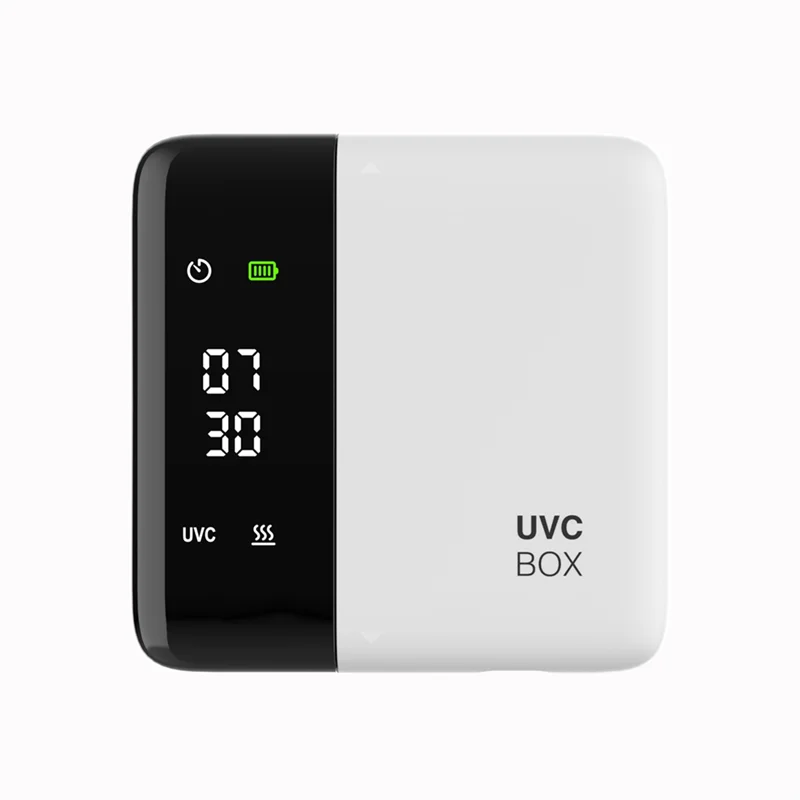 معقم تخزين فرشاة الأسنان الذكية، رف تخزين للسفر مثبت على الحائط قابل لإعادة الشحن لفرشاة الأسنان الكهربائية واليدوية-A77G