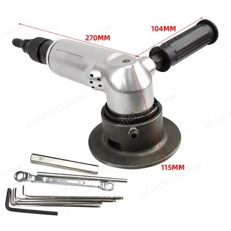 3-Blade R3 & C Beveling Tool, for Shipyards and Bridge Construction Portable Pneumatic Beveling Machine for Metal Plates