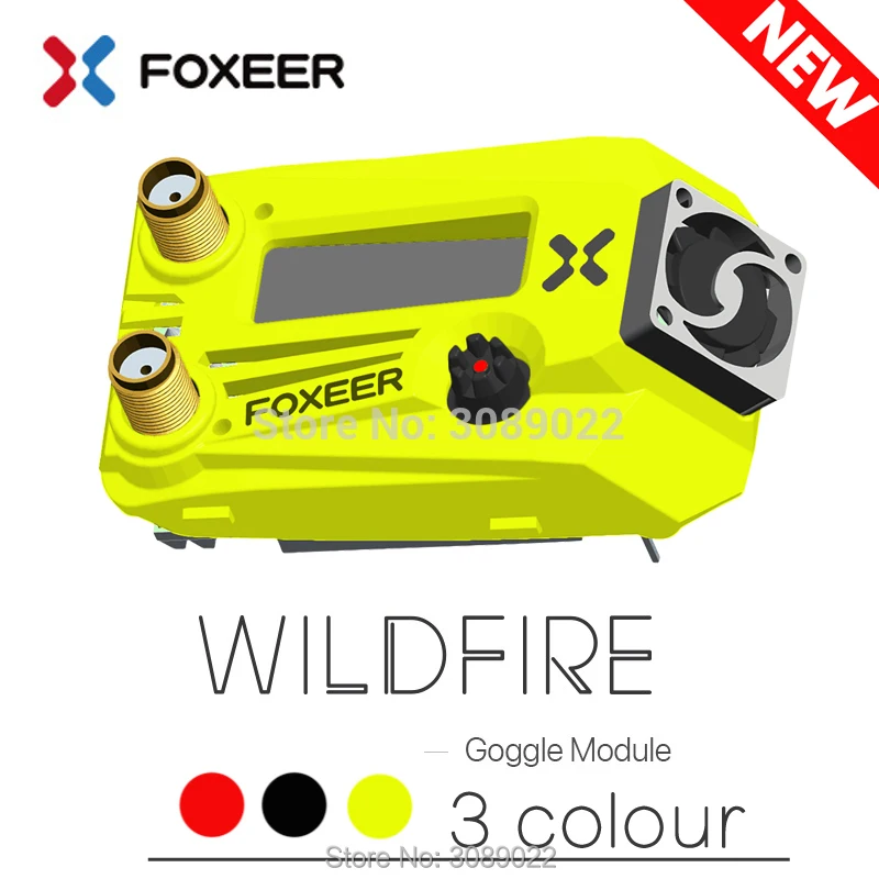 VoidFly Foxeer Wildfire 5.8G Goggle Dual Receiver Module for Fatshark Dominator All Series V1 V2 V3 V4 HD3 HDO FPV Goggles