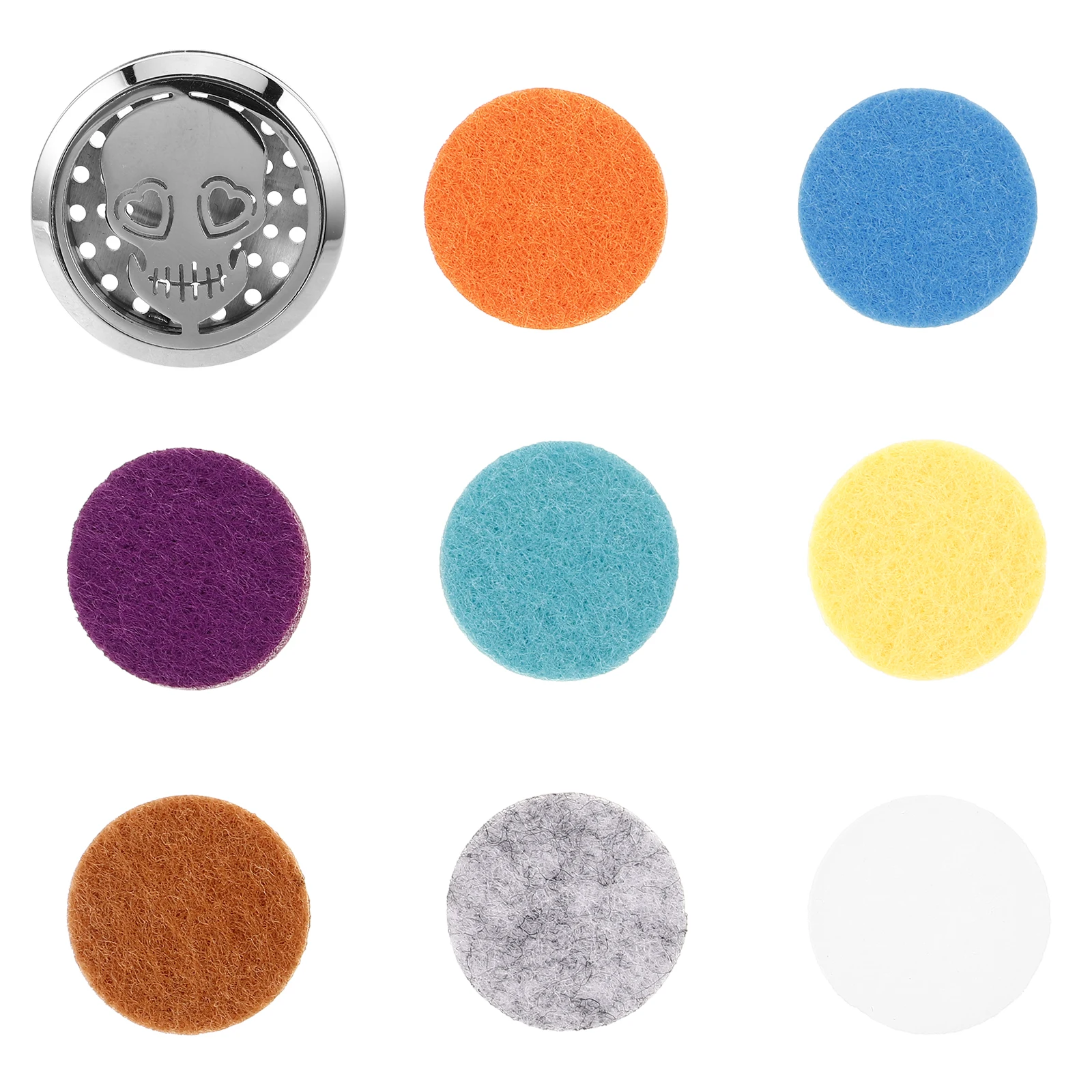 

Aromatherapy Clips Hollow Skull Design Air Vent Diffuser Fragrance nament Dashboard Decor Car Interior Accessories Replaceable