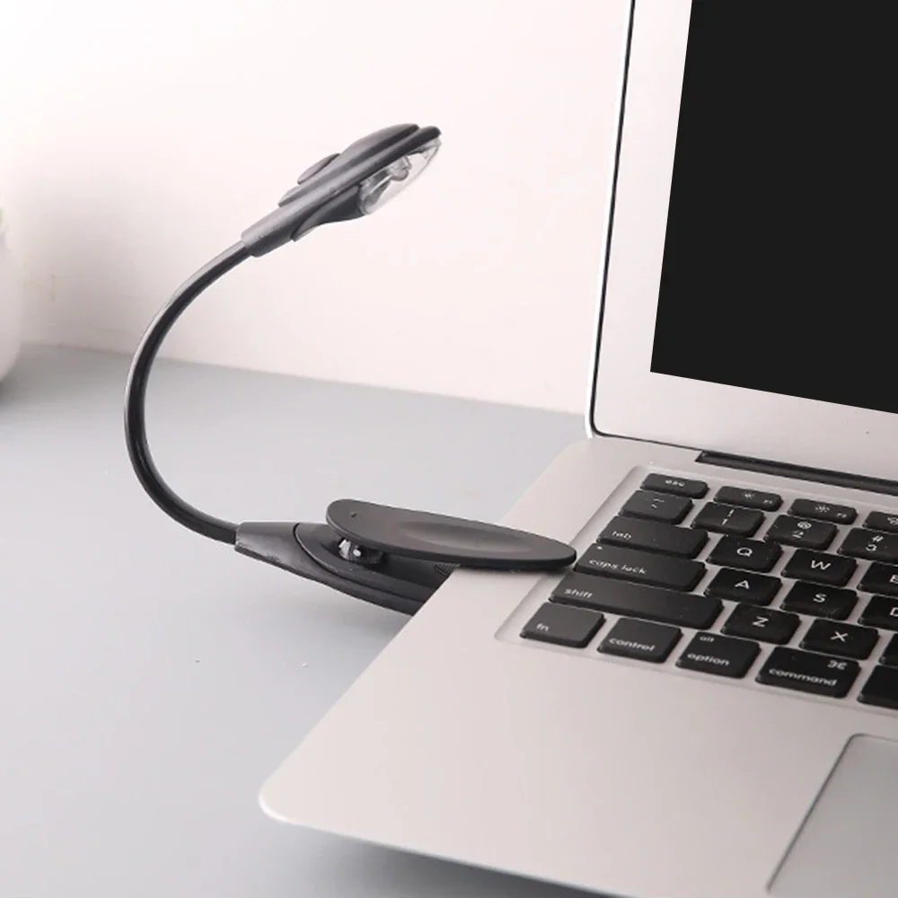 

Led Book Light Mini Clip-On Flexible Bright LED Lamp Light Book Reading Lamp for Travel Bedroom Book Reader Christmas Gifts