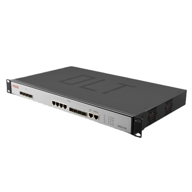 

The HSGQ-E04 4 ports EPON OLT support 256 ONUs under 1:64 splitter ratio