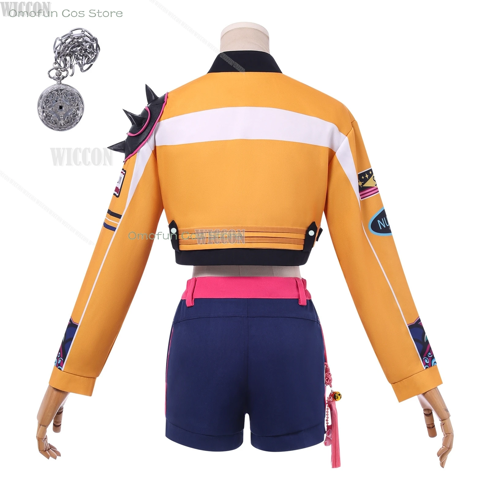 K-Pop Rumi Zoey Cosplay Costume Demon Hunters Wig Women Stage Clothes Halloween Girl Group Huntrix Idol Roleplay Comic Con Movie