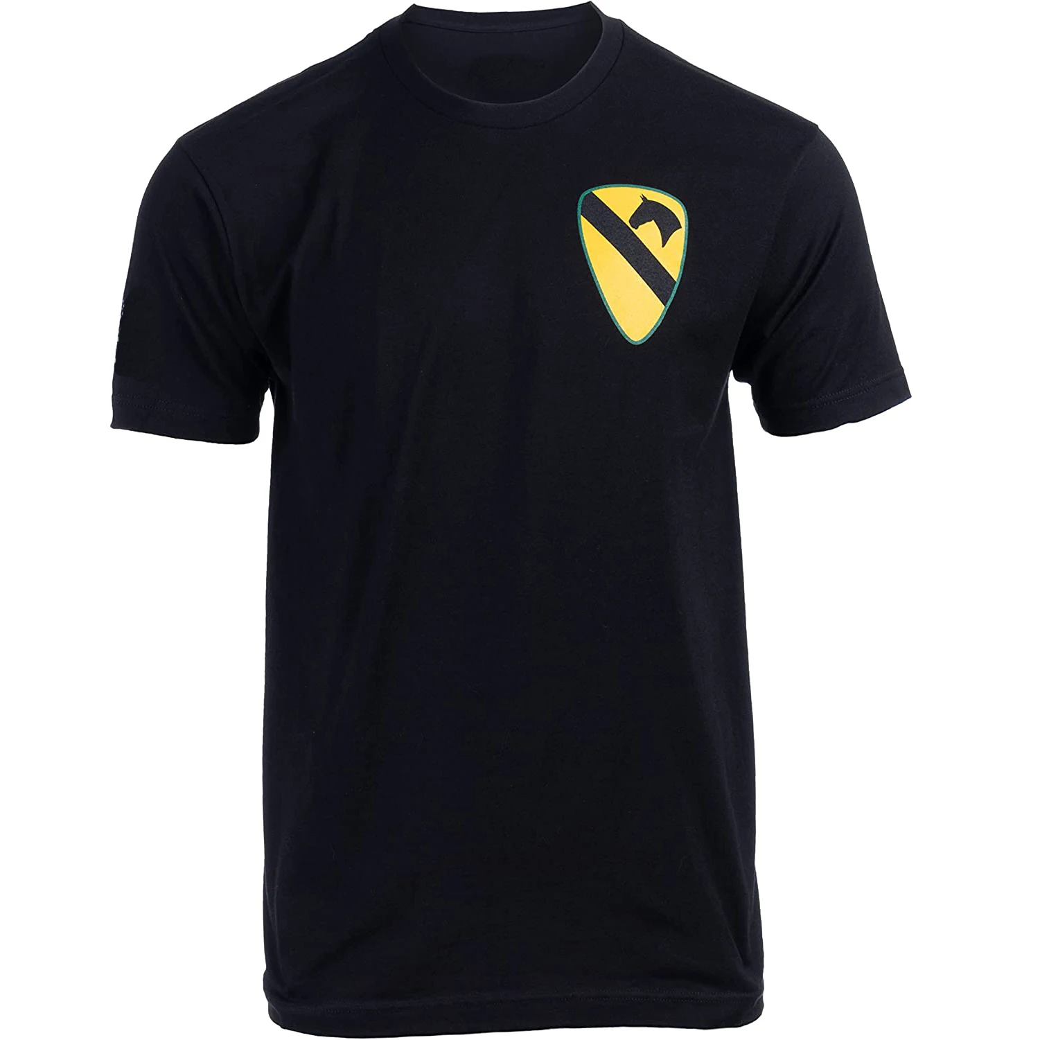 1st Cavalry Division First Team US Army Military T-Shirt Short Sleeve Casual 100% Cotton O-Neck Summer Mens T-shirt Size S-3XL