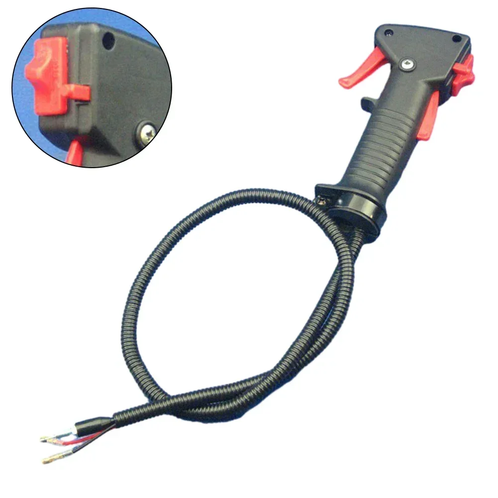 Throttle Handle Throttle Grip Garden Power Tool Parts MS-2TL-52 1 Pcs Alloy Brand New For MS-2TL-52