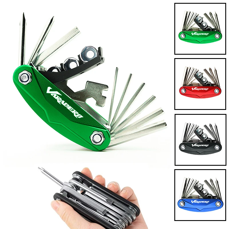 

For Kawasaki Versys 300 650 1000 X300 Motorcycle Accessories CNC multifunction Combination Tool Repair Screwdriver