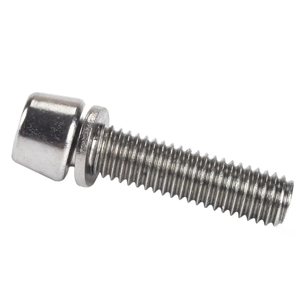 Mount Stem Bolts High Strength High-precision Steel Parts Screws Set Spare 20mm 6pcs Cycle Durable High Quality New