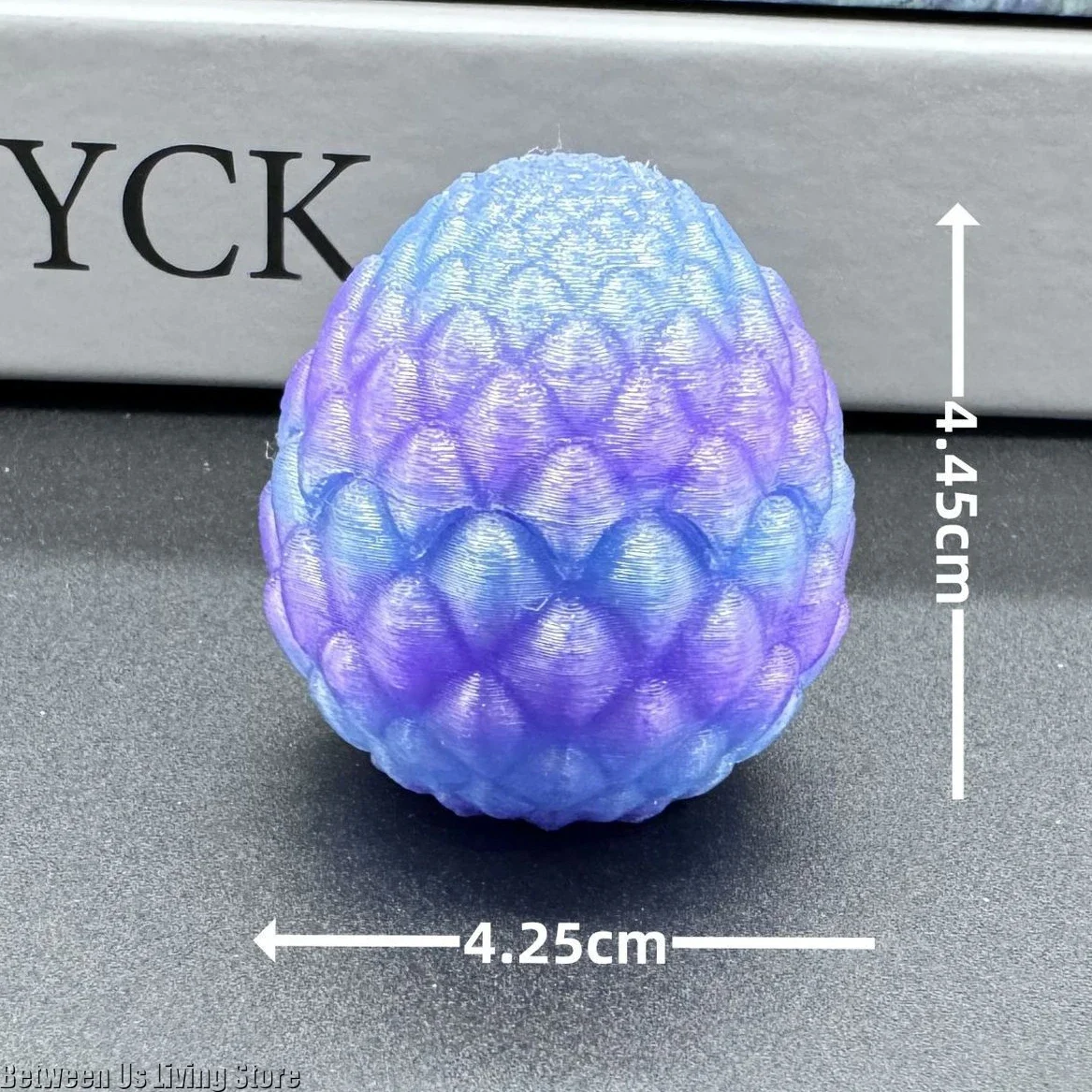 Dragon Imprimé 3D 28,5 Cm Avec œuf – Déco Maison, Rangement Trésors – PLA Arc-en-ciel – Cadeau Créatif