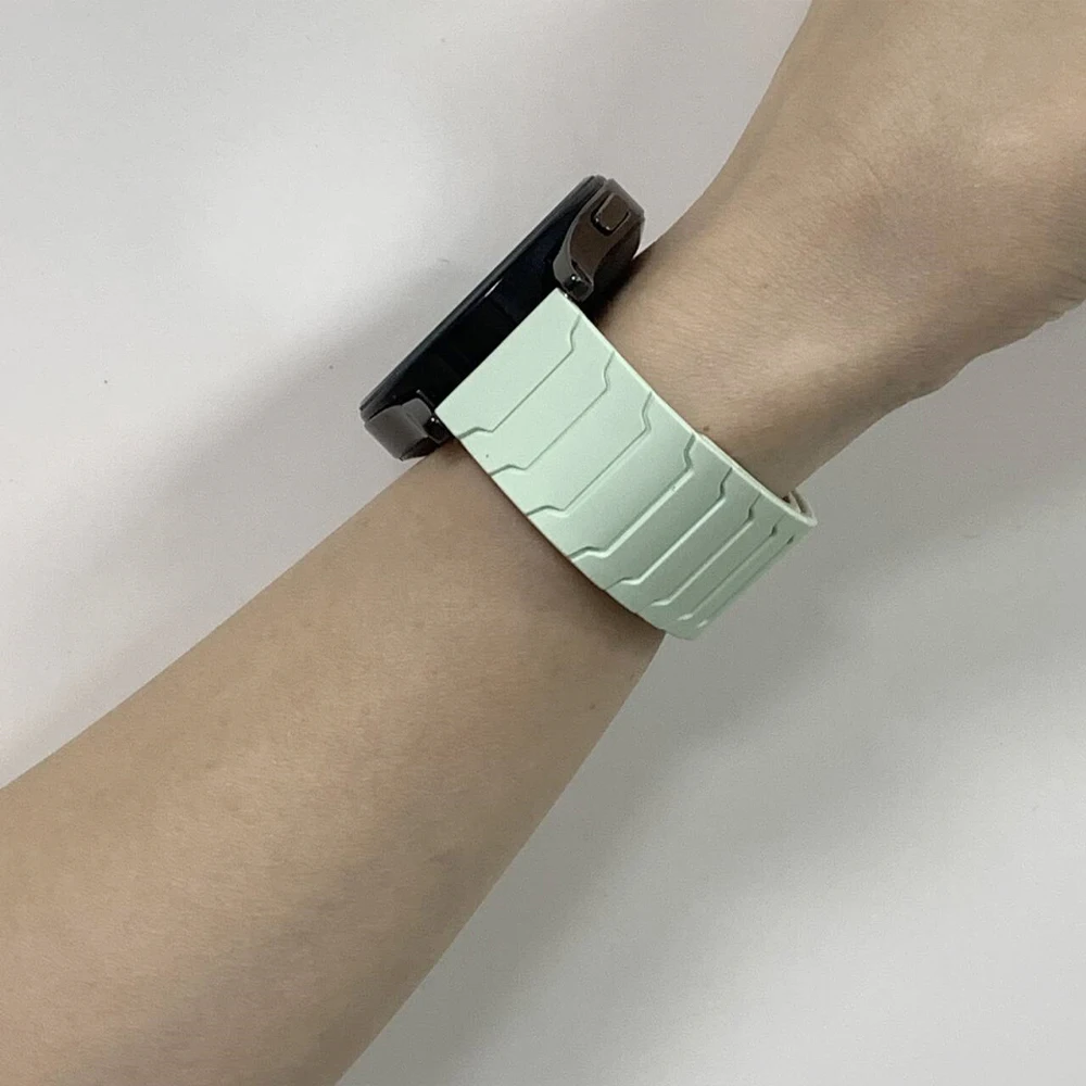 Cinturino magnetico in silicone da 22 mm per SUUNTO OCEAN VERTICAL RUN RACE S Sport Band SUUNTO 9 PEAK PRO/DLC 9 5 PEAK Accessori braccialetto