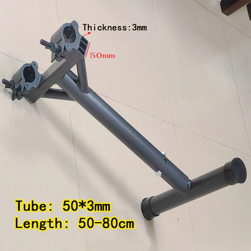 

Black/Silver Wedding Stage Lighting Accessories Double-Hook Eagle Claw Par Can Light Beam Light Telescopic Boom Light Stand