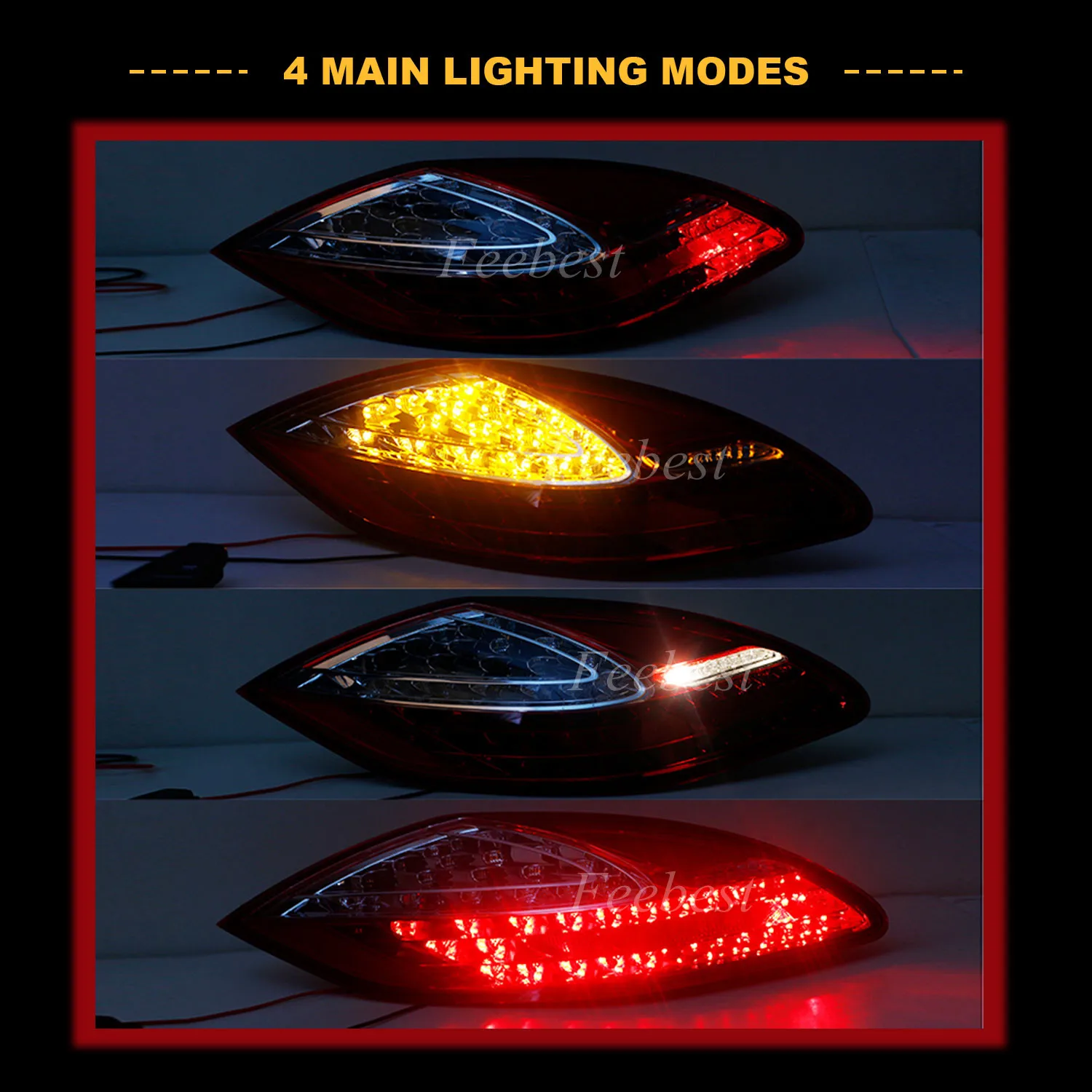 Rear Light for Porsche Panamera 2010 2011 2012 2013 Tail Light Tail Lamp for Porsche Panamera 970 LED Rear Left Right Light