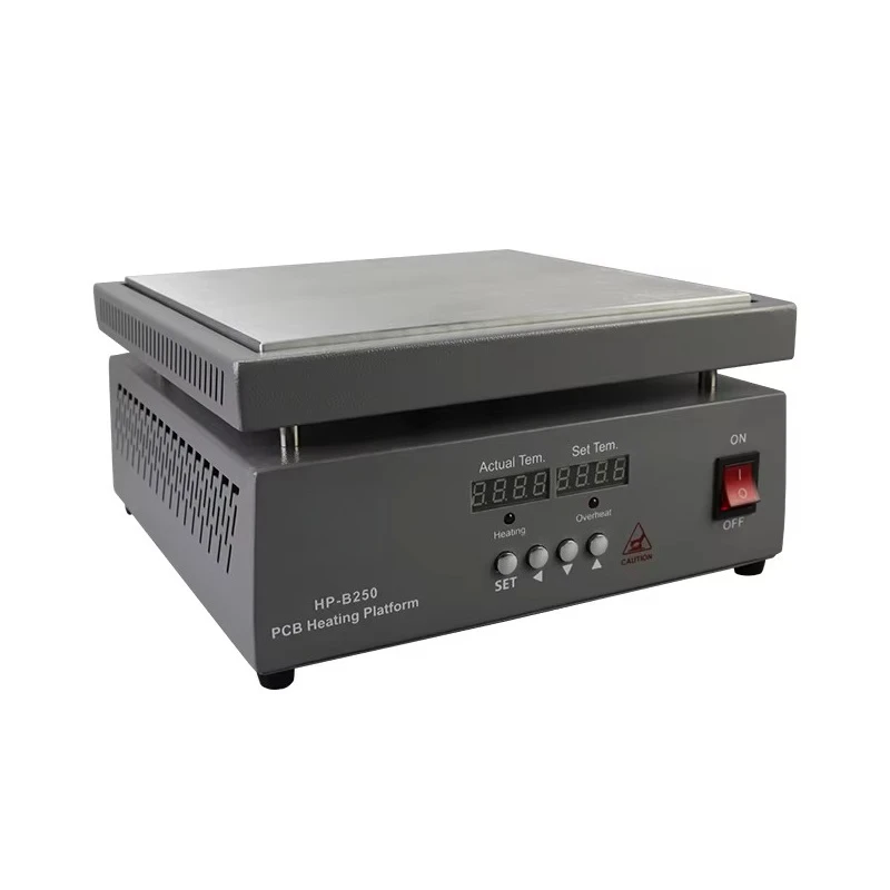 HP-B350 Intelligent Temperature Control Electric Heat Plate 350x300mm Multifunction Aluminum Heating Table Pcb Heating Platform
