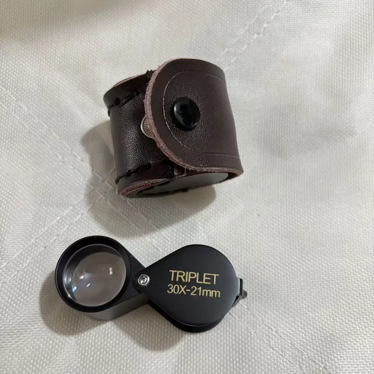 

Портативная складная HD-лупа для ювелирных изделий, карманная оптическая лупа-идентификатор, металлическая ручная лупа 10x 15x 20x 30x