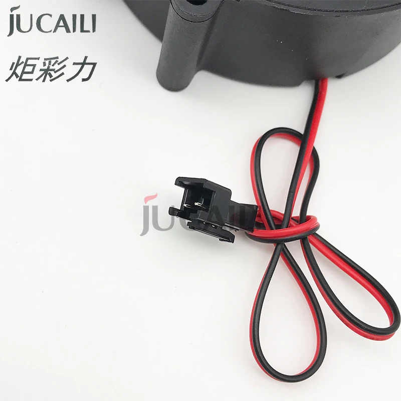 Jucaili 1 pc printer DC suction fan 24V 0.3A brushless paper suction Blower for Allwin Xuli Gongzheng large format printer