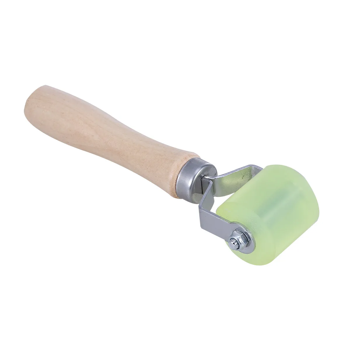 Professional Tyre Patch Roller Made of Hardwood Handle and High Performance Bearing for Strong Adhesion Seal Tire Repair Kit