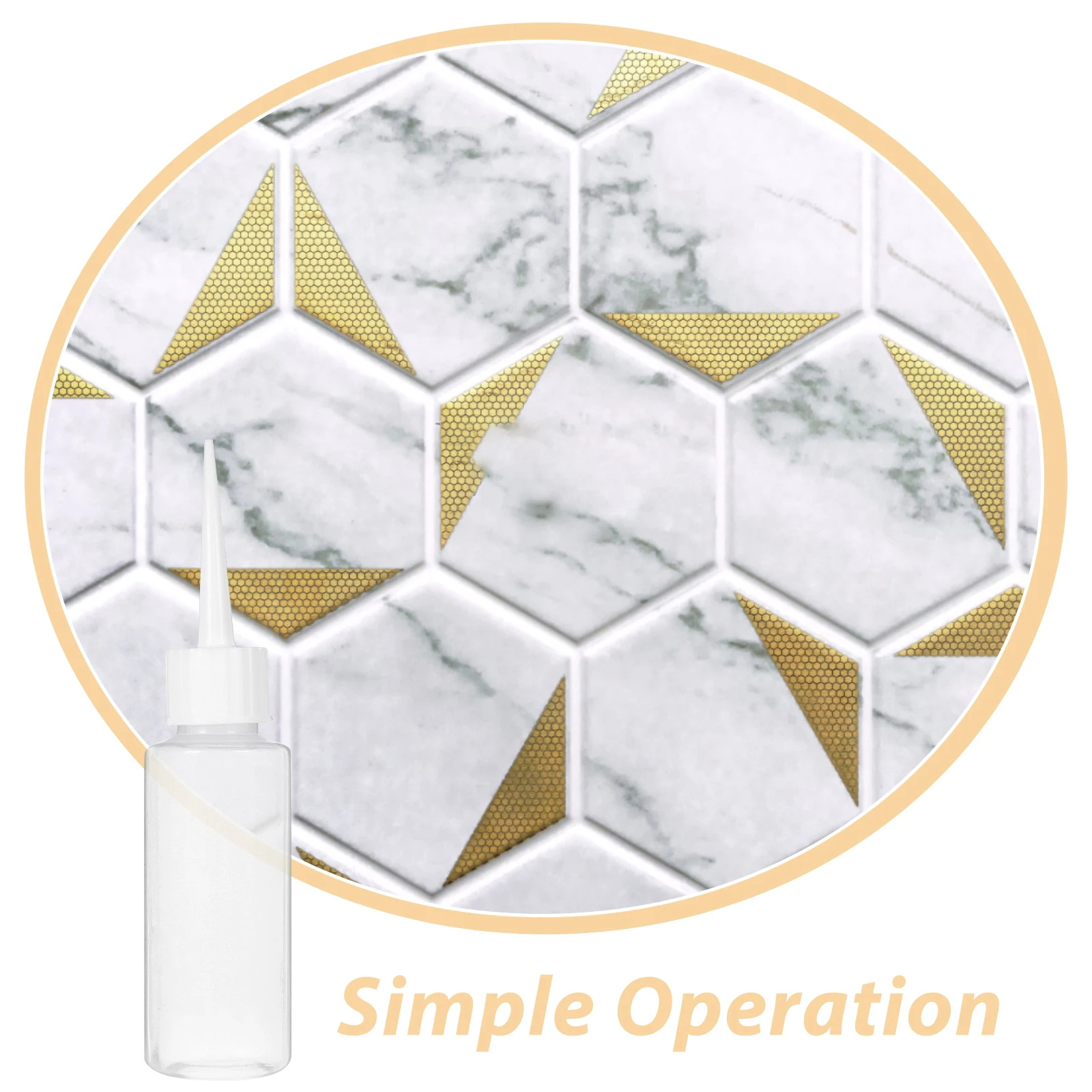 

4Pcs Glue Squeeze Bottles 50ml Plastic Liquid Dispenser for Artisan Craft DIY Projects Safe Polyethylene Storage Bottles