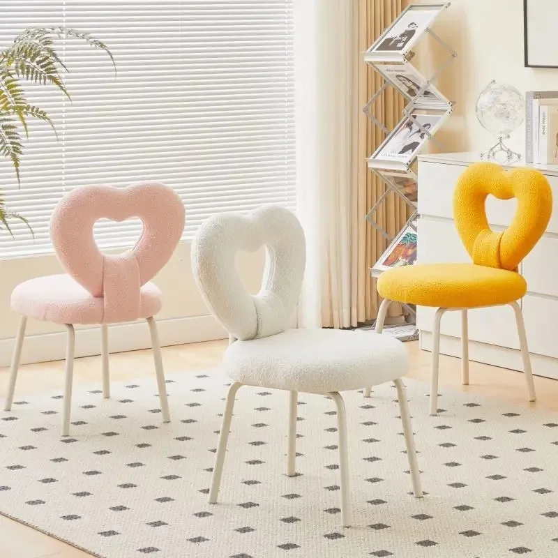 

Бытовой табурет для макияжа, туалетный стул для девочек, спальня, кремовый стиль, милые туалетные столики, регулируемый вращающийся стул для ногтей, пуфик, скамейка