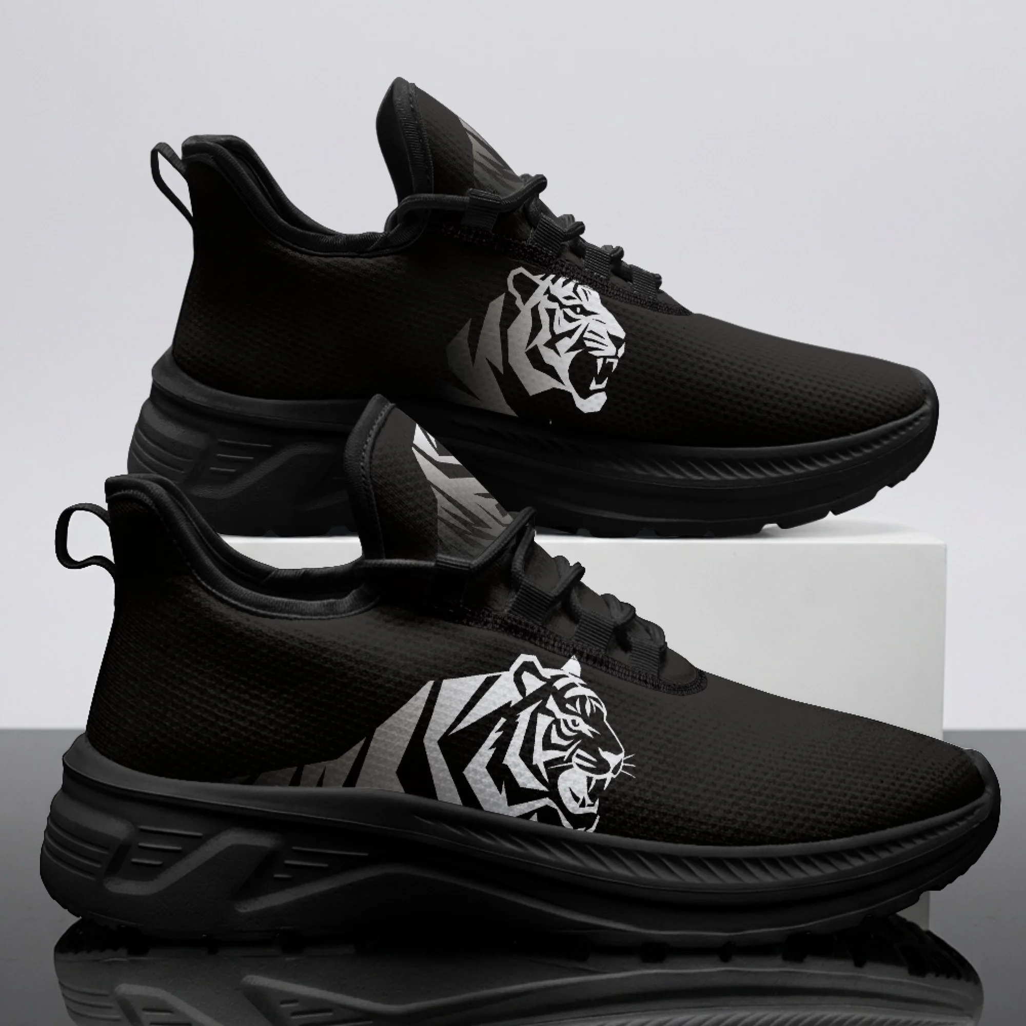 

XIXIRIMIDO Tiger Womens Walking Shoes Soccer Football Sneakers Mens Gym Sports Casual Fashion Shoes Trainers Shoes 35-48