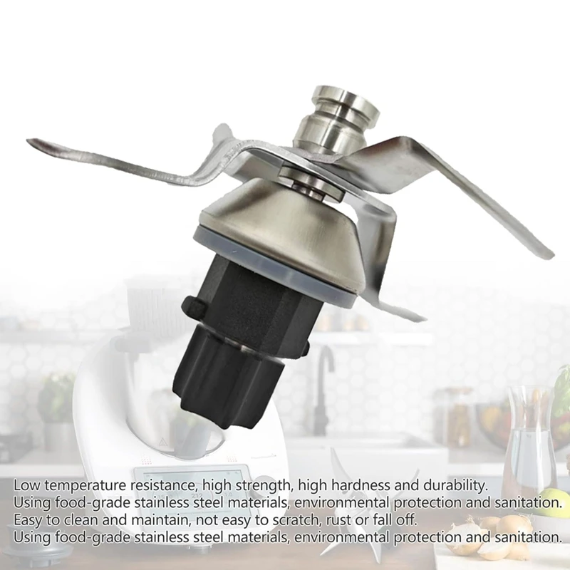 شفرة بديلة لـ Vorwerk Thermomix TM31 ، ملحقات محضرة الطعام ، سكين الفولاذ المقاوم للصدأ ، أجزاء الرأس