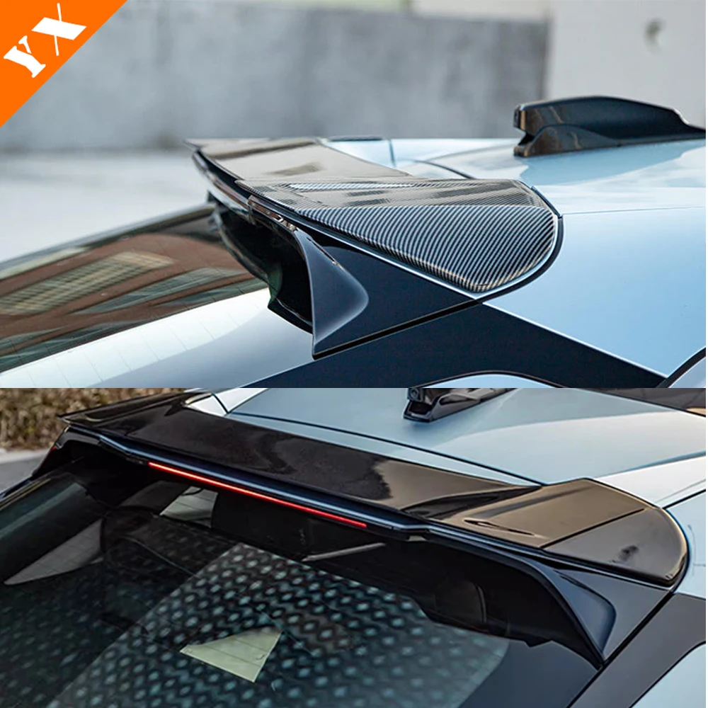 

For Geely Zeekr 001 2021-2024 Car Carbon Rear Window Rear Wing Fixed Wind Wing Top Wing Pressure Wing Trim Moulding Accessories
