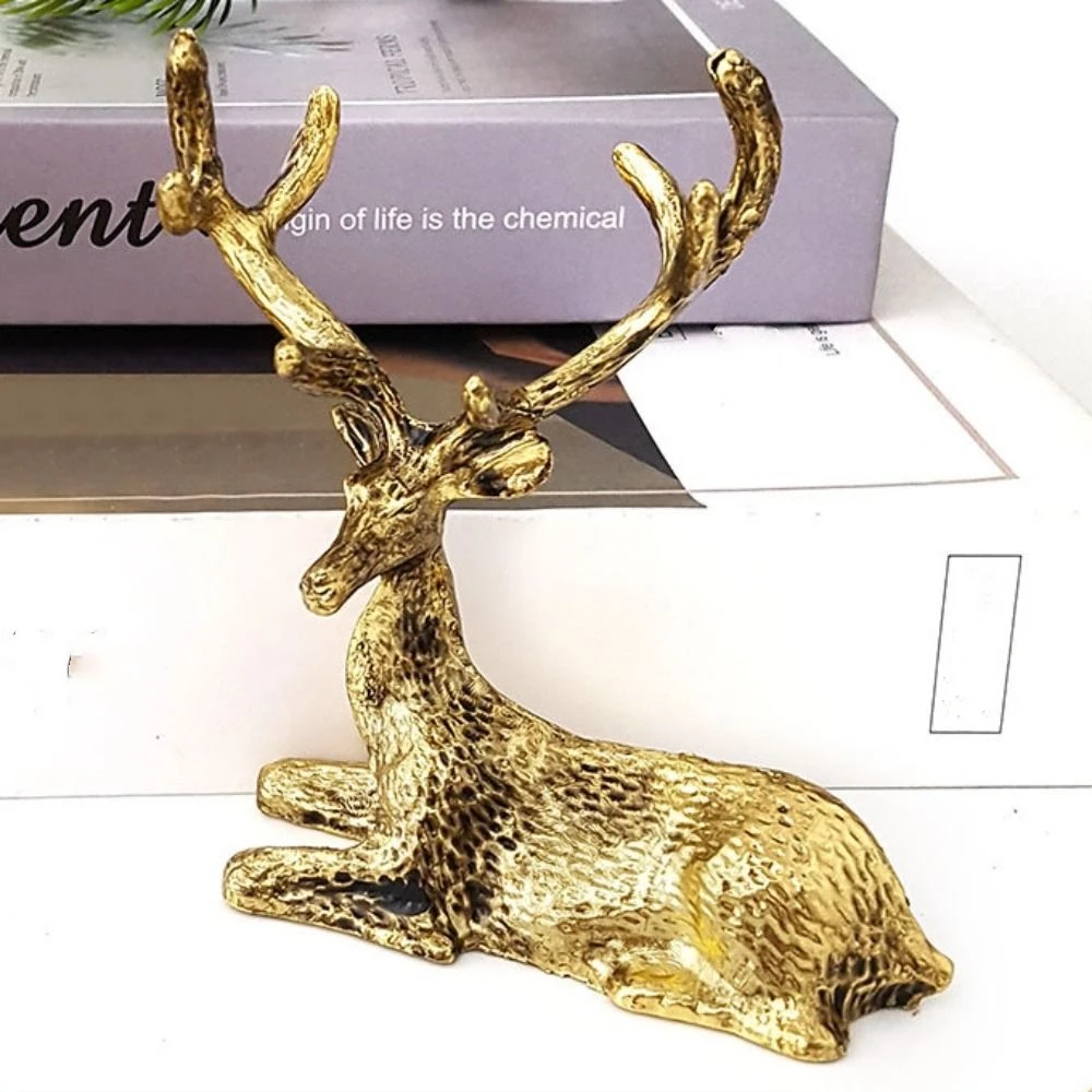 فريد النقل كريستال الكرة حامل الأيائل قرن الوعل عرض موقف كريستال الكرة قاعدة أقراط أساور حامل مجوهرات معدنية الديكور #3