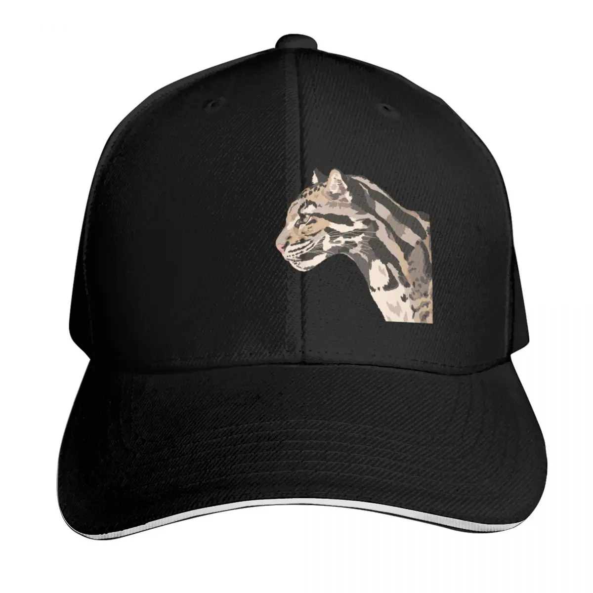 

Clouded Leopard Portrait Baseball Cap Horse Hat tactical cap fishing caps man Thermal Visor Caps For Men Women's