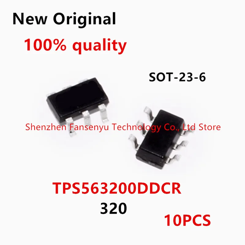 (10 piezas) 100% nuevo TPS 563200 DDCT TPS 563200 DDCR TPS 563200   320 sot23-6 Conjunto de chips