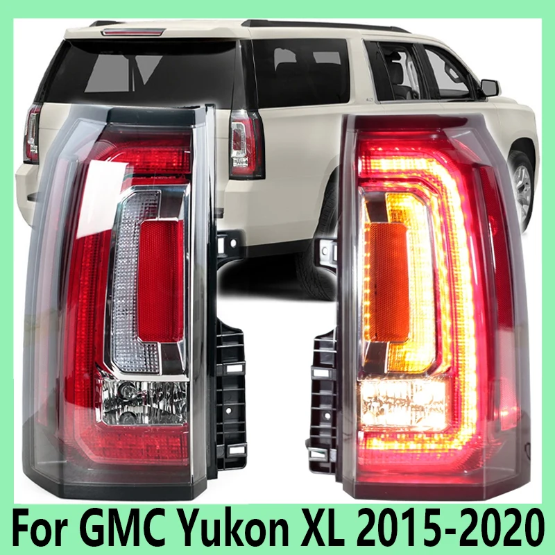 For GMC Yukon XL 2015-2020 Auto Parts Rear Bumper Headlight Turn Signal Lamp Reverse Lamp Tail Light Assembly 84536243 84536242