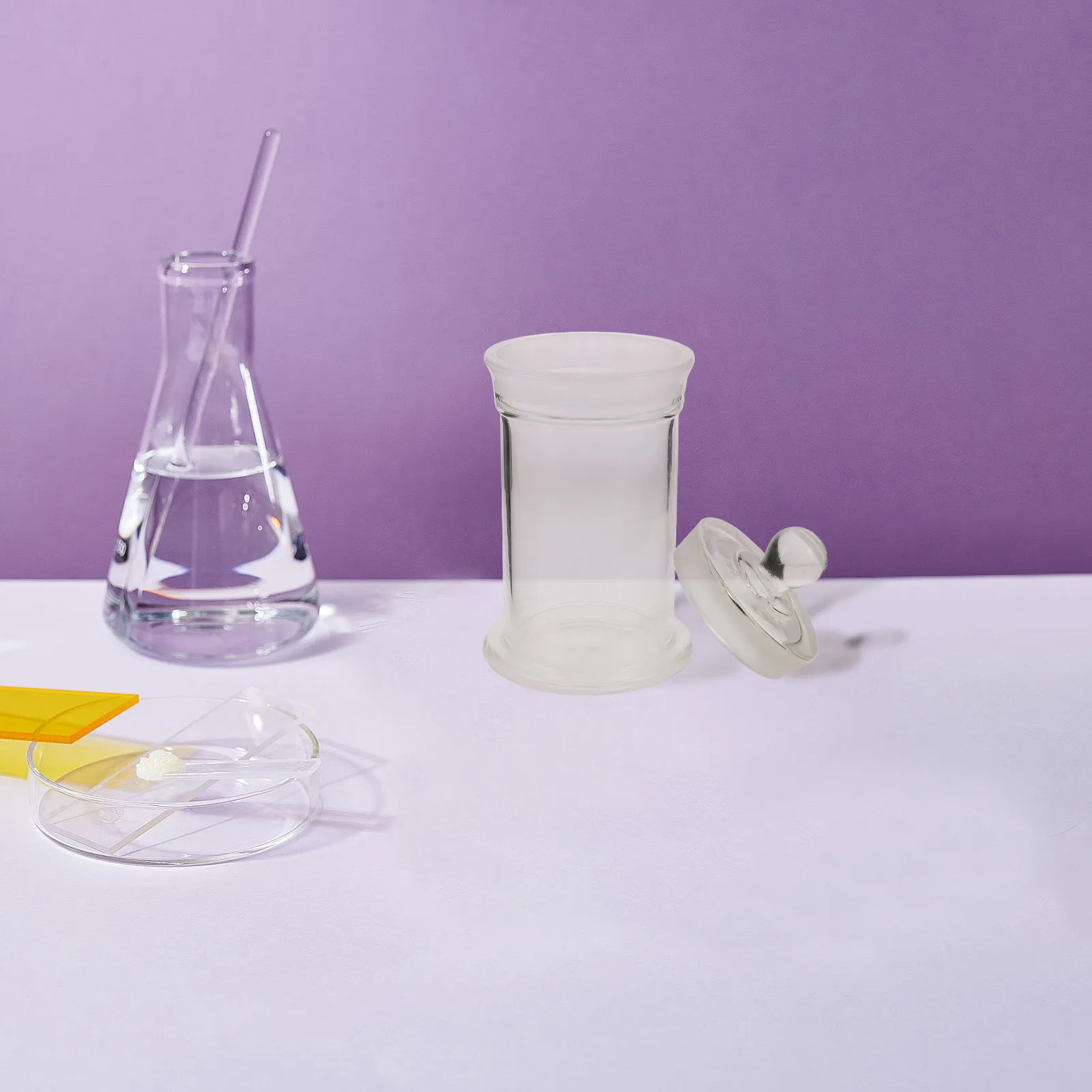

Glass Specimen Bottle High Borosilicate Thickened Wide Mouth Sealing Laboratory Sample Chemical Reagent Container 5.31x2.95