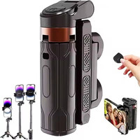 MEUYAG 2025 New Tripod,phone Stand with Bluetooth shutter,Wireless Selfie Stick brackets with Phone Holder for Smartphone Camera