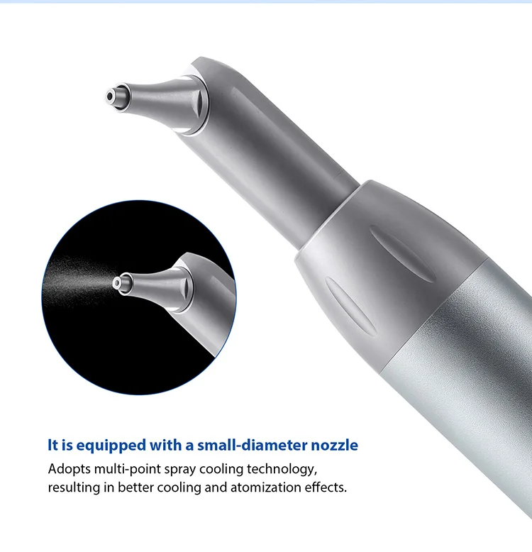 AZDENT Dental Aluminiumoxid-Sandstrahlpistole Mikro-Strahler mit Wasserspray-Polierer 2/4-Loch-Sandstrahler Zahnaufhellung – Detail 4