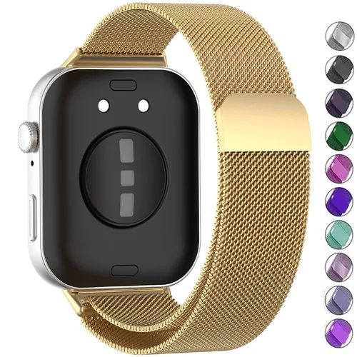 Correa de bucle milanés para Huawei Watch FIT 4 4Pro 3, correa magnética inteligente de acero inoxidable para Huawei fit 3, accesorios