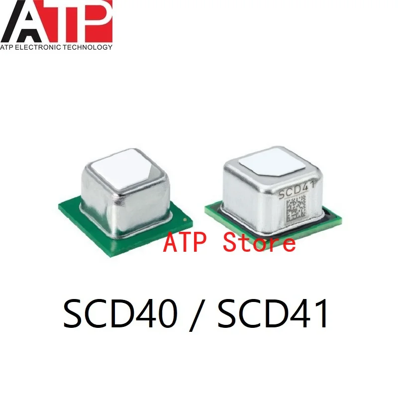 1 pieza nuevo Original SCD40 SCD41 SCD40-D-R1 SCD40-D-R2 SCD41-D-R1 SCD41-D-R2 DETECCIÓN de GAS SENSOR de CO2 calidad del aire salida I2C