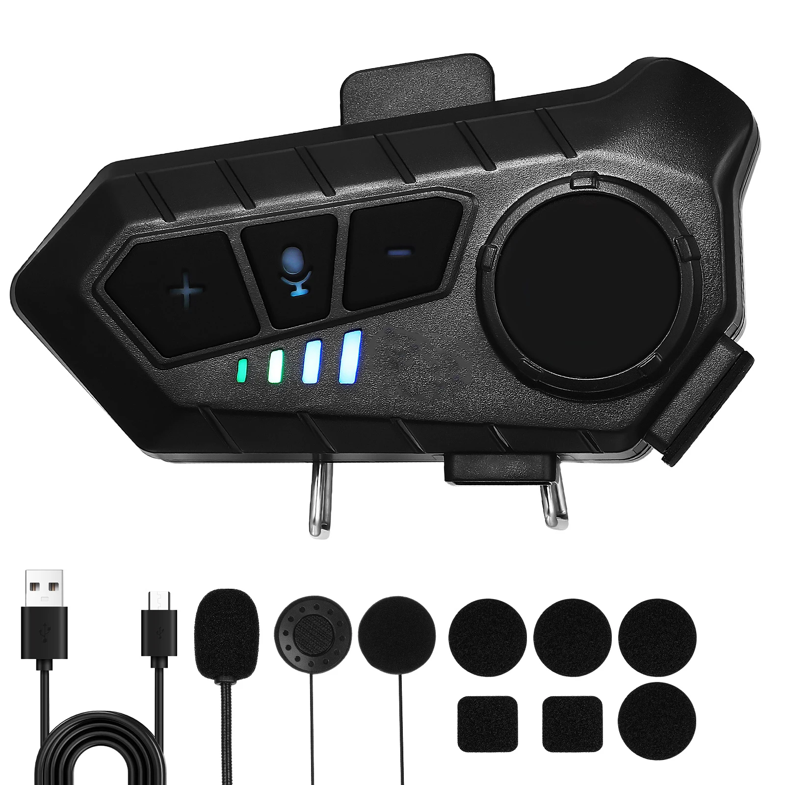 

Earphone Motorcycle Accessories Wireless Headset High Fidelity Stable Connection Endurance WaterproofHelmet