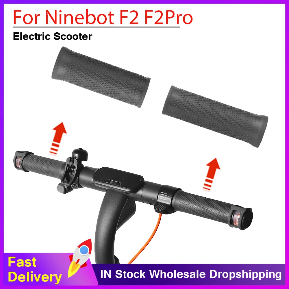 Rutschfester Gummi-Lenkergriff für Ninebot F2 F2 Pro F2 Plus Elektroroller KickScooter Rutschfester Silikon-Rollergriffüberzug
