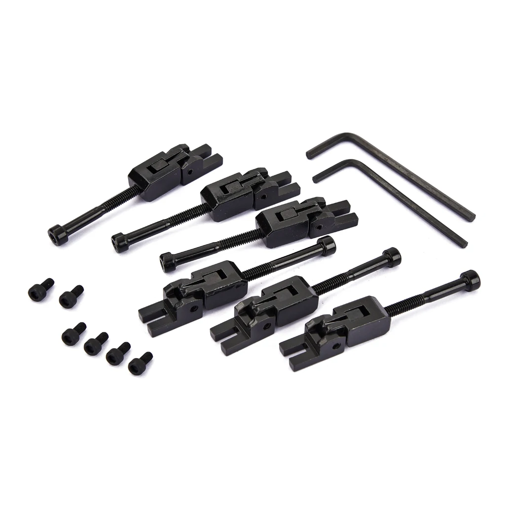 6-String Saddles for Floyd Rose Guitar Bridge with String Lock Screws Guitar Accessories for Acoustic Guitar