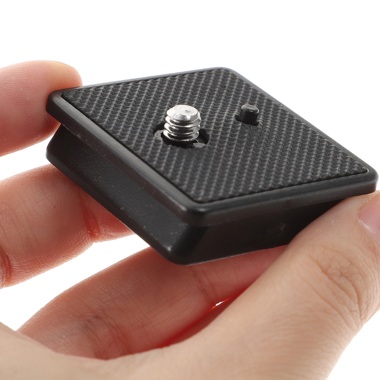 2 Buah Pelat Rilis Cepat Kamera Sekrup 1 4 Inci Logam ABS Kompatibel dengan Sebagian Besar Model Tripod Dudukan Adaptor Dudukan Kamera