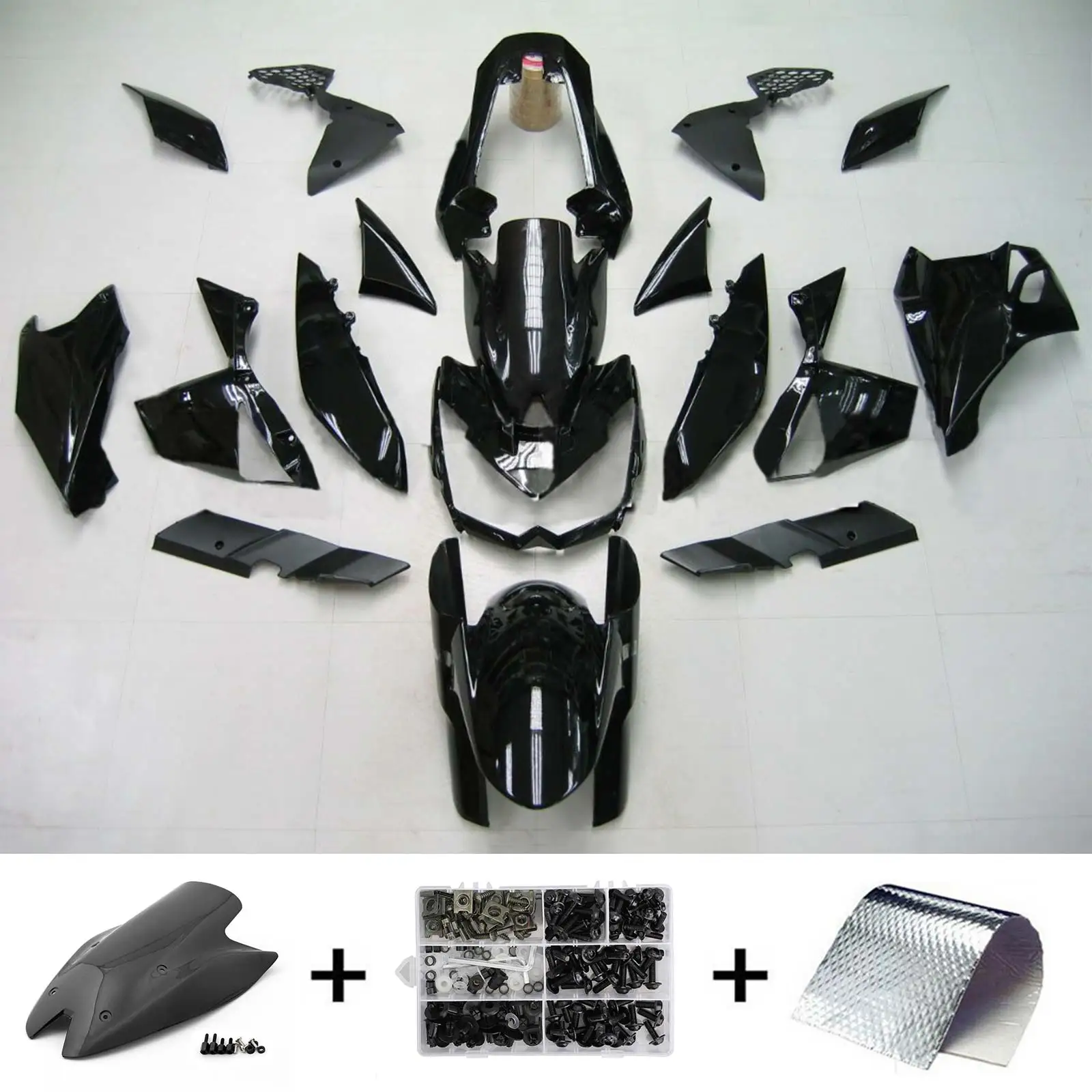 

Topteng Injection Fairing Kit Bodywork Plastic ABS fit for Kawasaki Z1000 2010 2011 2012 2013 Z 1000