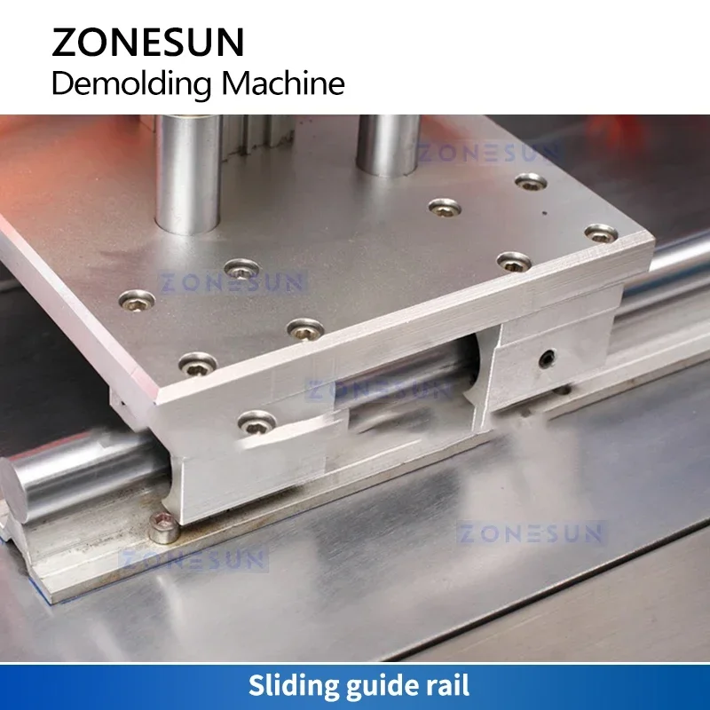 Zonesun ZS-TM1 Automatic Lipstick Demolding Machine Lip Balm Packaging Equipment Cosmetic Making Filling Production Line