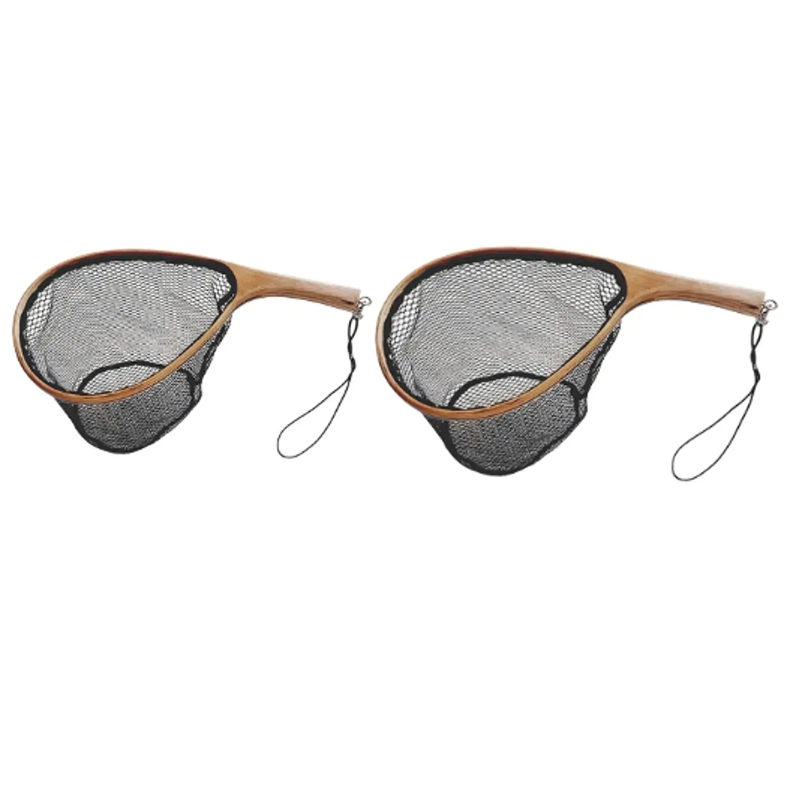 

Fishing Landing Net Lightweight Fishing Equipment Catch and Release for Freshwater Saltwater Father's Day Gift Boating Outdoor