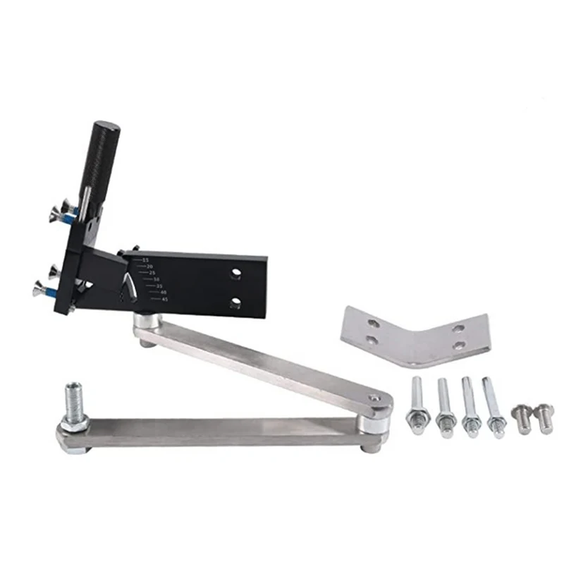 Adjustable Lawn Mower Blade Sharpener Suitable for Right and Left Hands 15-45° Angle Adjustable Blade Sharpener
