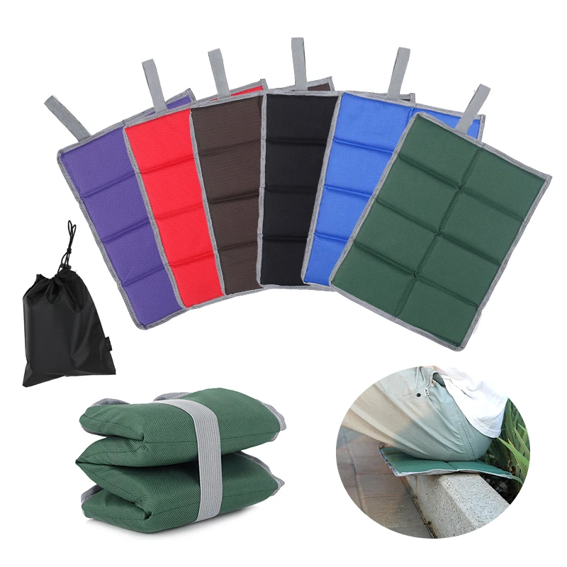 Folding Camping Mat Cushion Oxford Cloth Portable Beach Mat Heat-insulating Mats Outdoor Hiking Seat Pad Prevent Dirty 접이식 매트리스